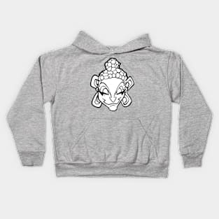 Buddha (Thin) Kids Hoodie